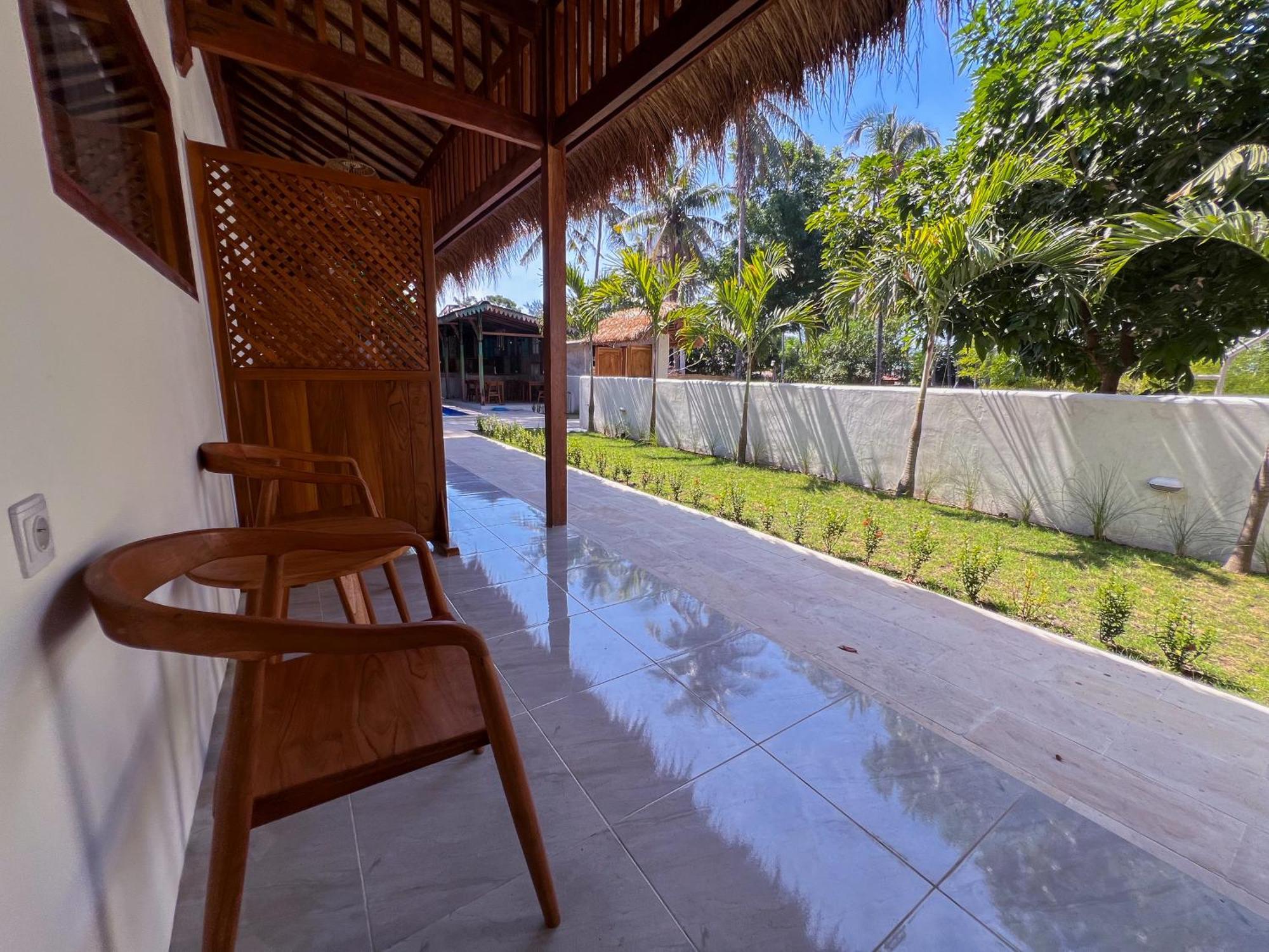 Bae Gili Inn Gili Air Bagian luar foto