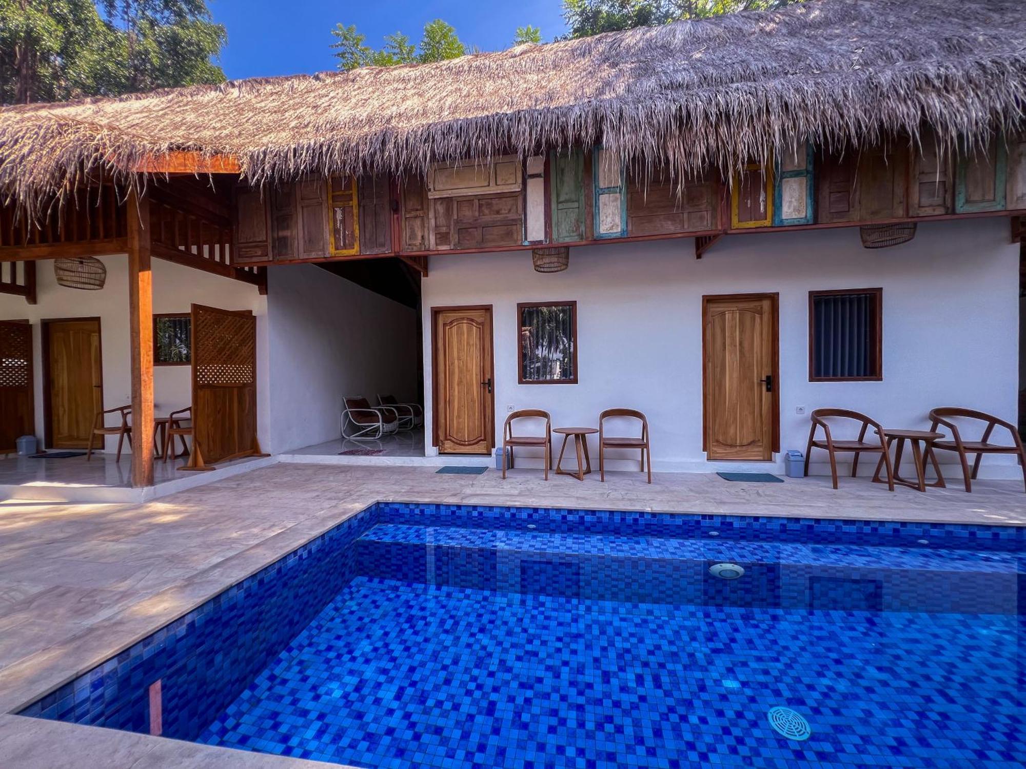 Bae Gili Inn Gili Air Bagian luar foto